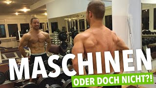 Freihanteltraining🏋️‍♂️ oder Maschinentraining? | Muskelmacher