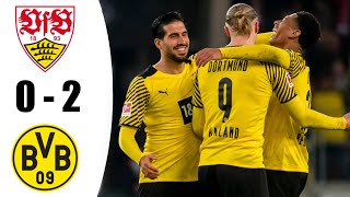 VfB Stuttgart vs Borussia Dortmund 0-2 Highlights & Goals | 08/04/2022 HD