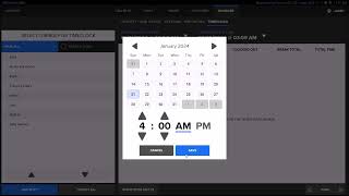 Workstation: Reporting and Timeclock