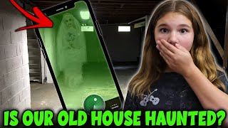 Ghost Hunting in our Old House! Are The Ghost Apps Real?