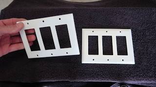 Wall Plates:  Thermoset Or Thermoplastic