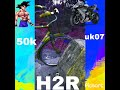 H2R bicycle __rider uk07+ #arp u🚲🏍️ YouTube videos subscribe https://www.youtube.com/@ARPAM-jv8hq