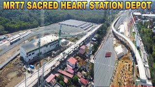 TULOY TULOY ANG DEVELOPMENT/MRT7 SACRED HEART STATION DEPOT UPDATE 01/17/2024