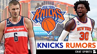 Kristaps Porzingis RETURNING To New York Knicks? Trade Julius Randle For KP? | Knicks Rumors