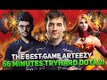 THE BEST GAME ARTEEZY on LINA CARRY vs CEB on MAGNUS! 66 MINUTES TRYHARD DOTA 2!