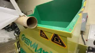 GREENMAX PE Foam Compactor Z-C200 Effectively Recycle the PE Foam in the USA