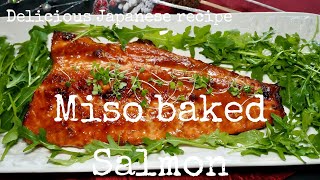 How to make delicious Miso baked Salmon by kurumicooks easy Japanese home cooking