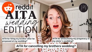 AITA for CANCELLING my BROTHER'S WEDDING?! | Wedding Planner REACTS
