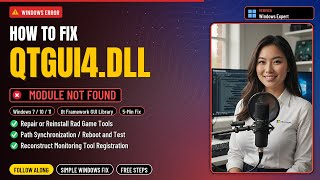 Fix qtgui4.dll Missing!