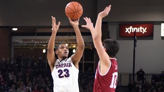 Gonzaga's Zach Norvell says their offensive firepower is key to success
