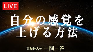 「自分の感覚を上げる方法」〜天無神人（アマミカムイ）の【一問一答】Live