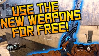 HOW TO USE ALL NEW SUPPLY DROPS WEAPONS! - NEW GUNS WITHOUT OPENING SUPPLY DROPS! (New Secondaries)