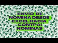 Enviar nómina desde Excel hacia #CONTPAQi Nóminas (Percepciones, deducciones, oblig e incidencias)