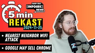 REKAST - Talkin' Bout infosec News 2024-11-25 #infosecnews #cybersecurity #podcast  #podcastclips