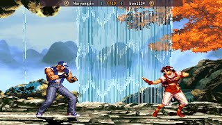 KOF95 The King Of Fighters 95 | Fightcade 拳皇95 Noryangjin (kr) vs boo1234 (kr) 킹 오브 파이터즈95