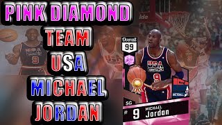 NBA 2K17 MYTEAM PINK DIAMOND TEAM USA MICHAEL JORDAN GAMEPLAY