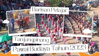 Pawai Budaya : Barisan Pelajar Kota Tanjungpinang, Kepulauan Riau