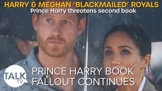 Prince Harry and Meghan Markle accused of 'blackmailing' royal family