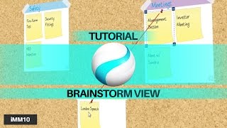 Tutorial: Brainstorm View - iMindMap 10