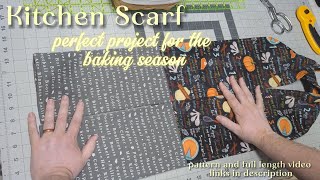 Making a Kitchen Boa (Scarf): Perfect Project for Autumn