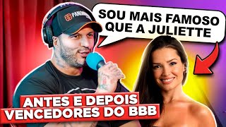 O ANTES E DEPOIS DOS VENCEDORES DO BBB | Diva Depressão