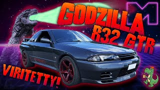 KOEAJOSSA - (VIRITETTY!) NISSAN SKYLINE R32 GTR  -90 (4K)