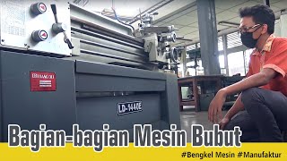 Mengenal bagian-bagian mesin bubut