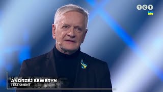 Польский актер и режиссёр Анджей Северин читает «Завещание» Тараса Шевченко (2022) Новости Украины