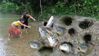 TOP 10 FISHING VIDEO | 3 Years Living Off Grid | Survival Skills Catch Fish, Cooking Fish