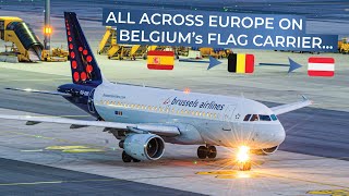 TRIPREPORT | Brussels Airlines (ECONOMY) | Madrid - Brussels - Vienna | Airbus A319