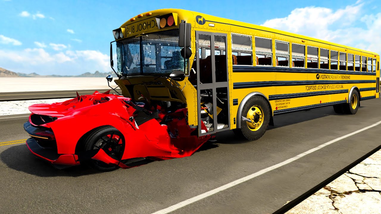 Epic Car Crashes Compilation - BeamNG.drive - YouTube