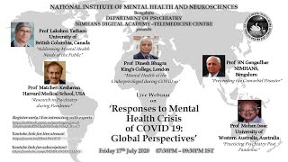 Responses to Mental Health Crisis of COVID-19: Global Perspectives