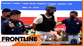 Canadian national na itinuturong suspek sa P9.6-B drug haul sa Batangas, iniharap sa media