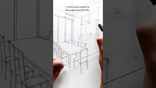 hack for interior perspective   fyp foryou foryoupage parati paratipage trick tutorial