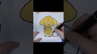 Doggy [Coco Wyo Coloring] #youtubeshorts #art #asmr