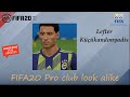 Fifa20 Lefter Küçükandonyadis Look alike in Fenerbahce // Legends // Fifa20 Pro club