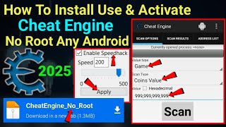 How To Install And Use Cheat Engine No Root Any Android 2025 Ceshmir ...