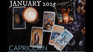 CAPRICORN January 2025 - DIVINE SIGHT 👁️ Cap General Tarot Reading January Monthly Horoscope