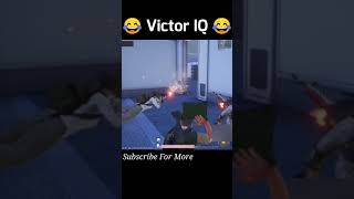 Wait For Victor's IQ 😂 Pubg funny video