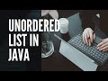 How To Implement Unordered List in Java with Search Insert and Remove (3_3)