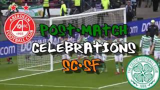 Celtic 3 - Aberdeen 0 - Post-Match Celebrations - 14 April 2019