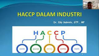 HACCP BAGIAN I | MANAJEMEN LINGKUNGAN INDUSTRI