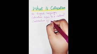 What is Collocation || Shorts