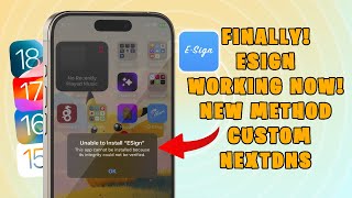 Esign - Ultimate Sideloading Guide Install IPA Files on iPhone No Computer | New Method