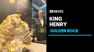 The world's largest known gold rock specimen dubbed \