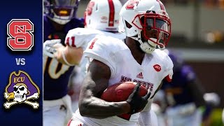 NC State vs East Carolina Football Highlights (2016)