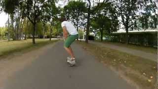 Longboarden in Karlsruhe