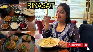 Riyasat | Best Awadhi food in Kolkata | South City Mall | Food Review I Fine Dine