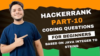 Java int to string Hackerrank Solution | Hackerrank Java Question and Answer | Problem Solving |