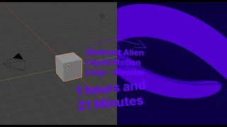 Abstract Alien Liquid Motion Loop - Blender